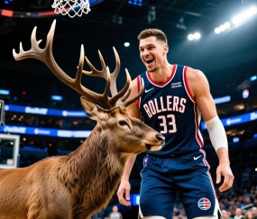 雄鹿再胜步行者，字母哥独得33分