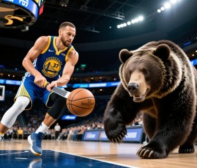 勇士横扫灰熊，库里砍下37分