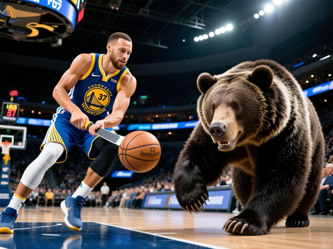 勇士横扫灰熊，库里砍下37分  第1张