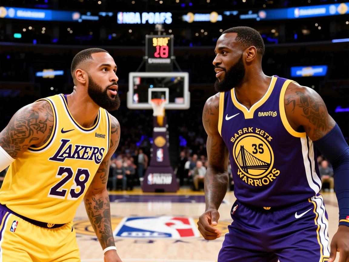 NBA季后赛今日开打，湖人vs勇士谁能获胜？  第1张