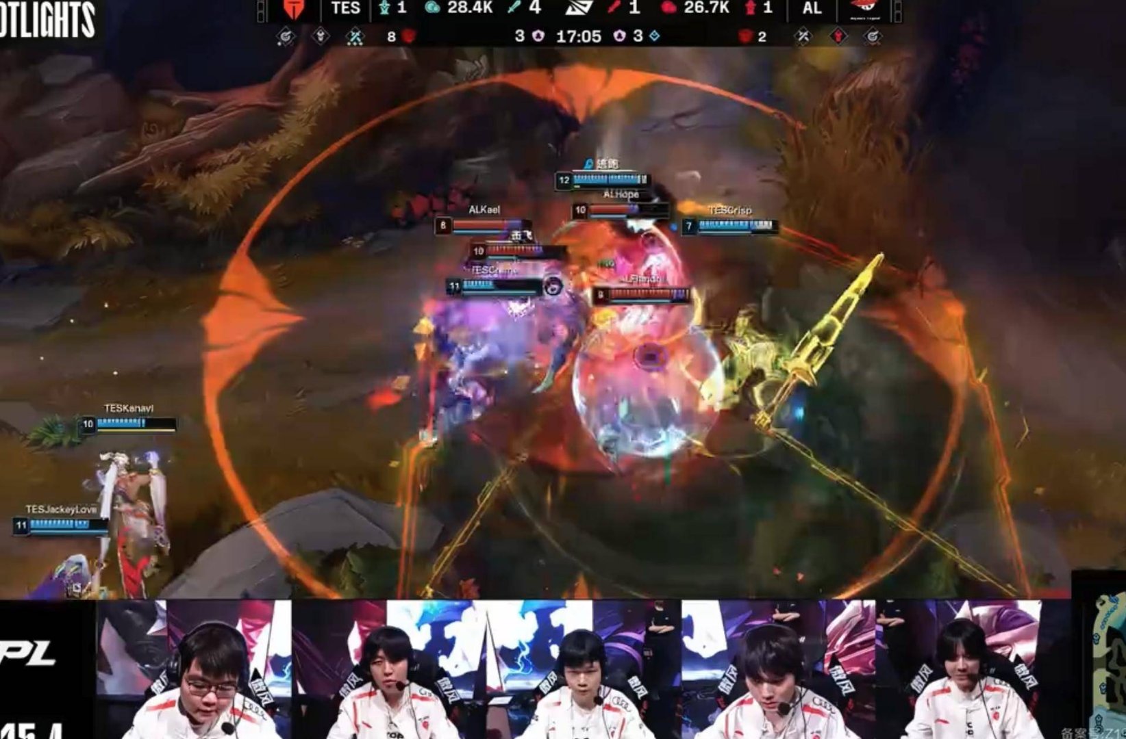 关于LPL：Knight与Elk关键发挥击杀Shanks，随后AL拿下听牌龙的信息