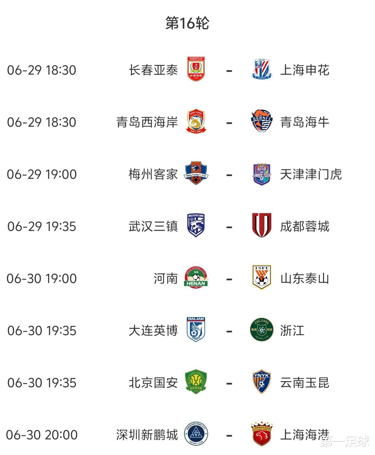 中超联赛上演多场胜负交织对决，焦点引人注目